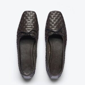 Freda Salvador Jada Square Toe Ballet Flat in Espresso